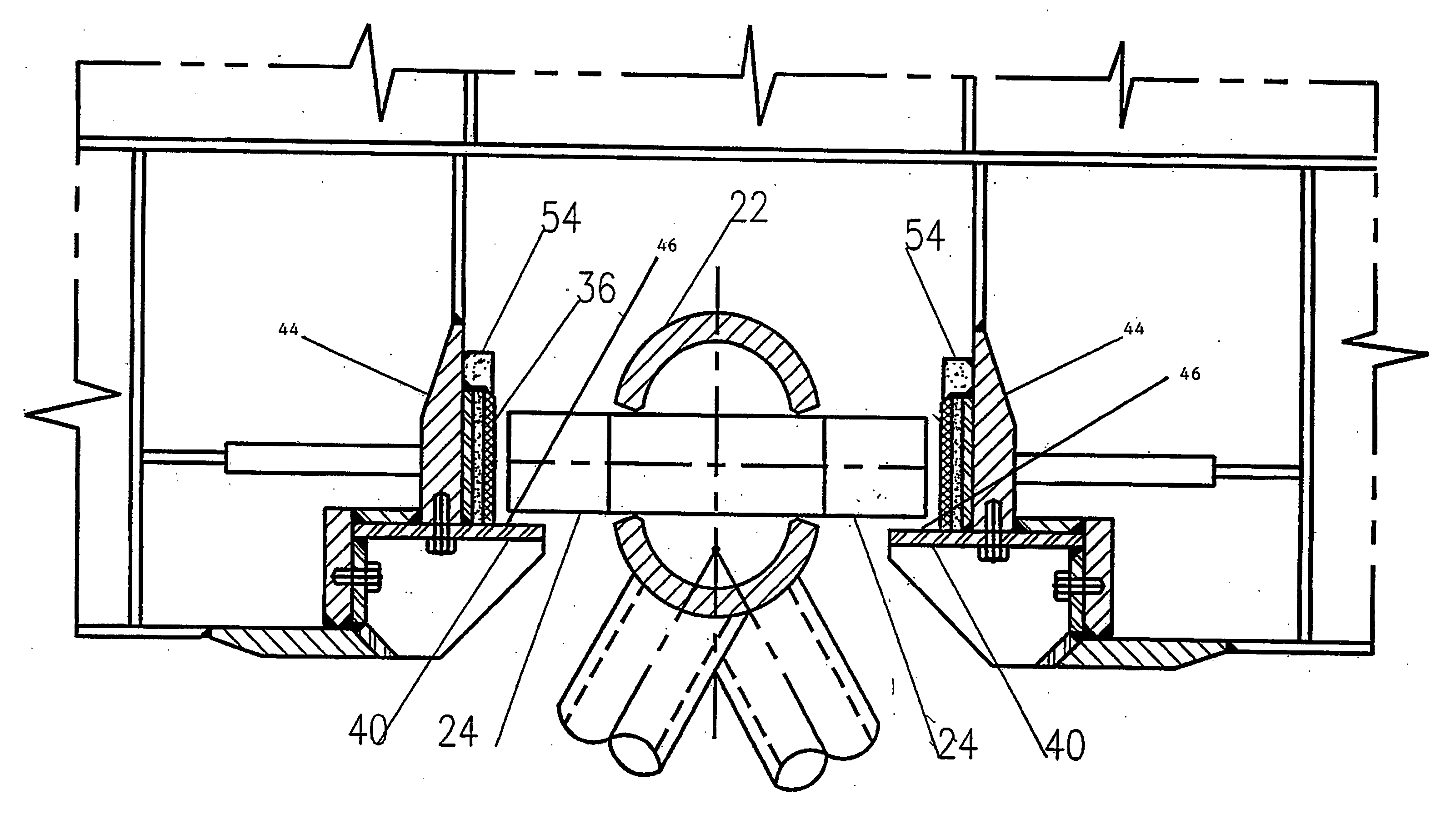 Interactive leg guide for offshore self-elevating unit