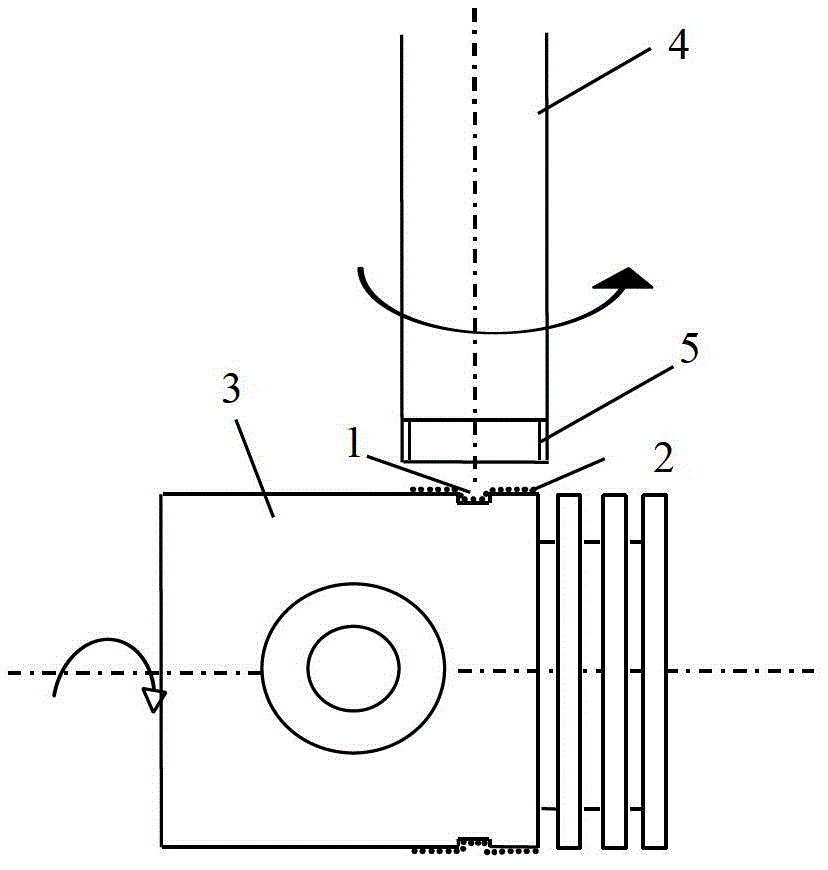 Technique for strengthening local surface of engine piston