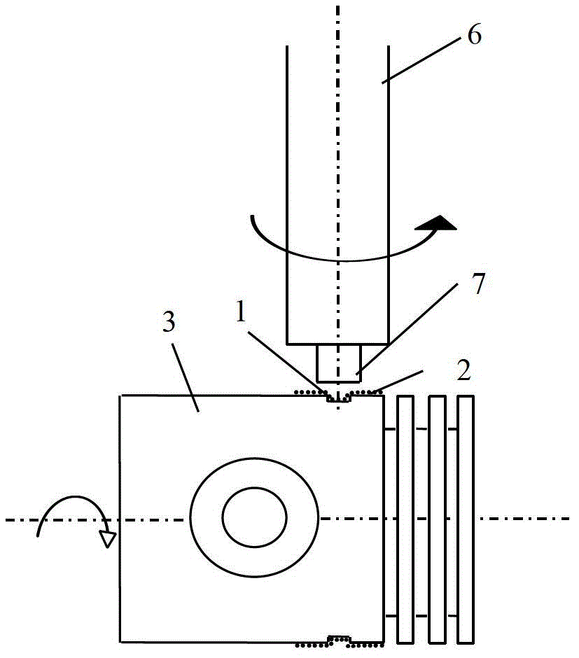 Technique for strengthening local surface of engine piston