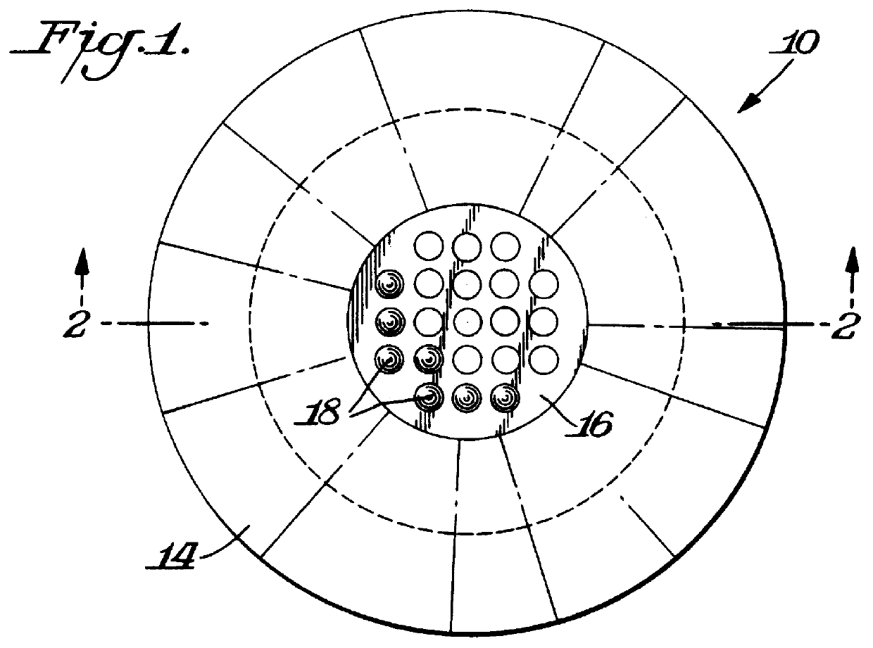 Method of treating fluids with a filter