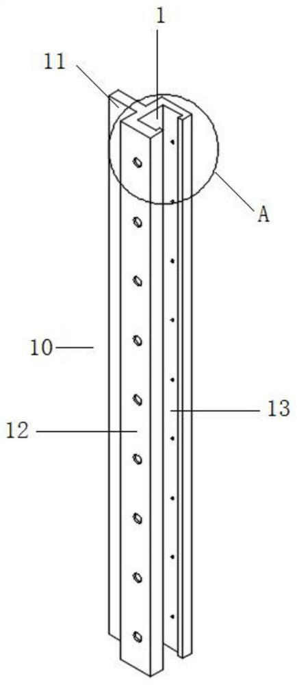 Wall cable fixing device for mounting lamp switch