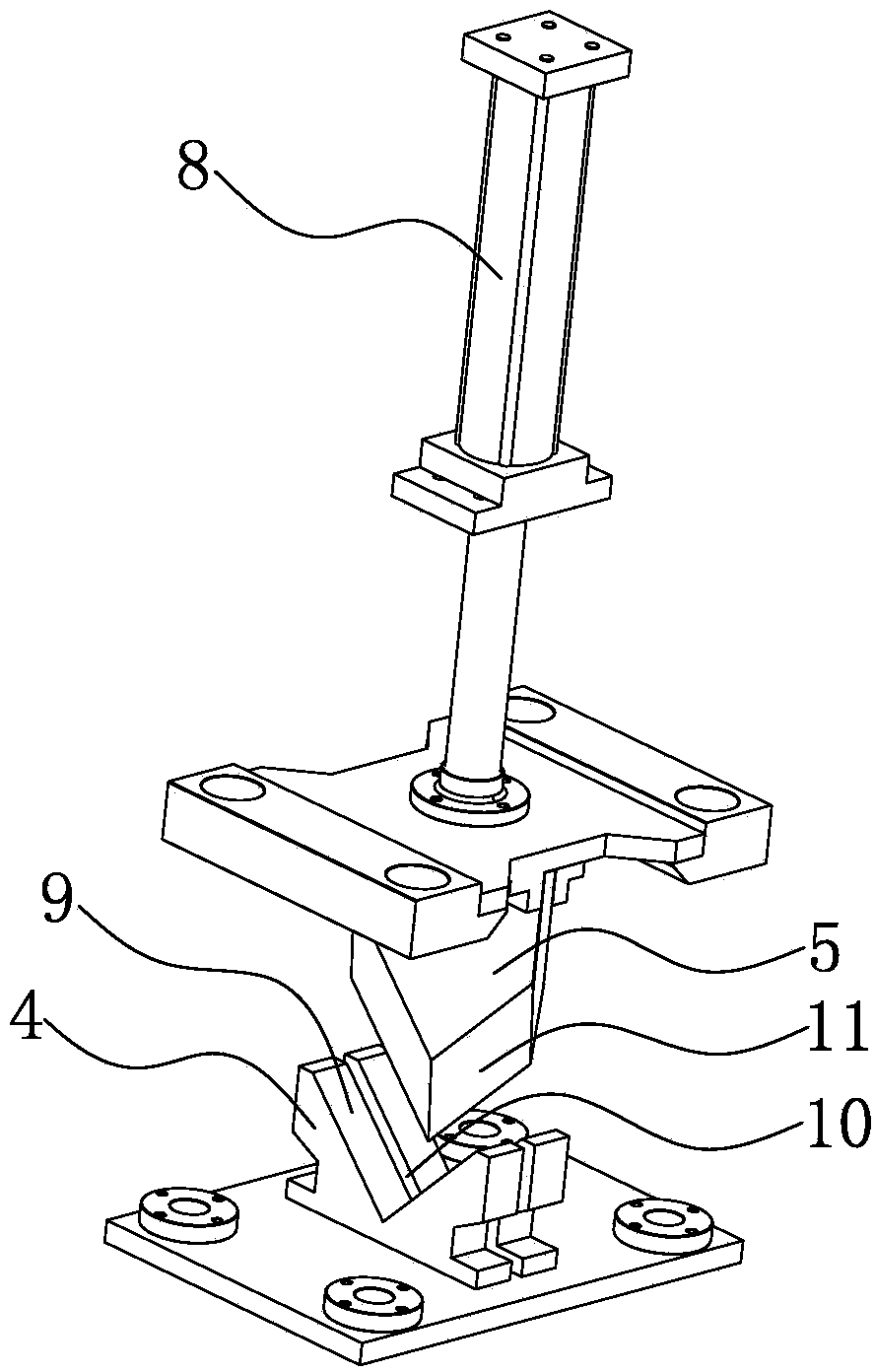 Detaching and recovery processing integrated machine and recovery processing method for waste motor