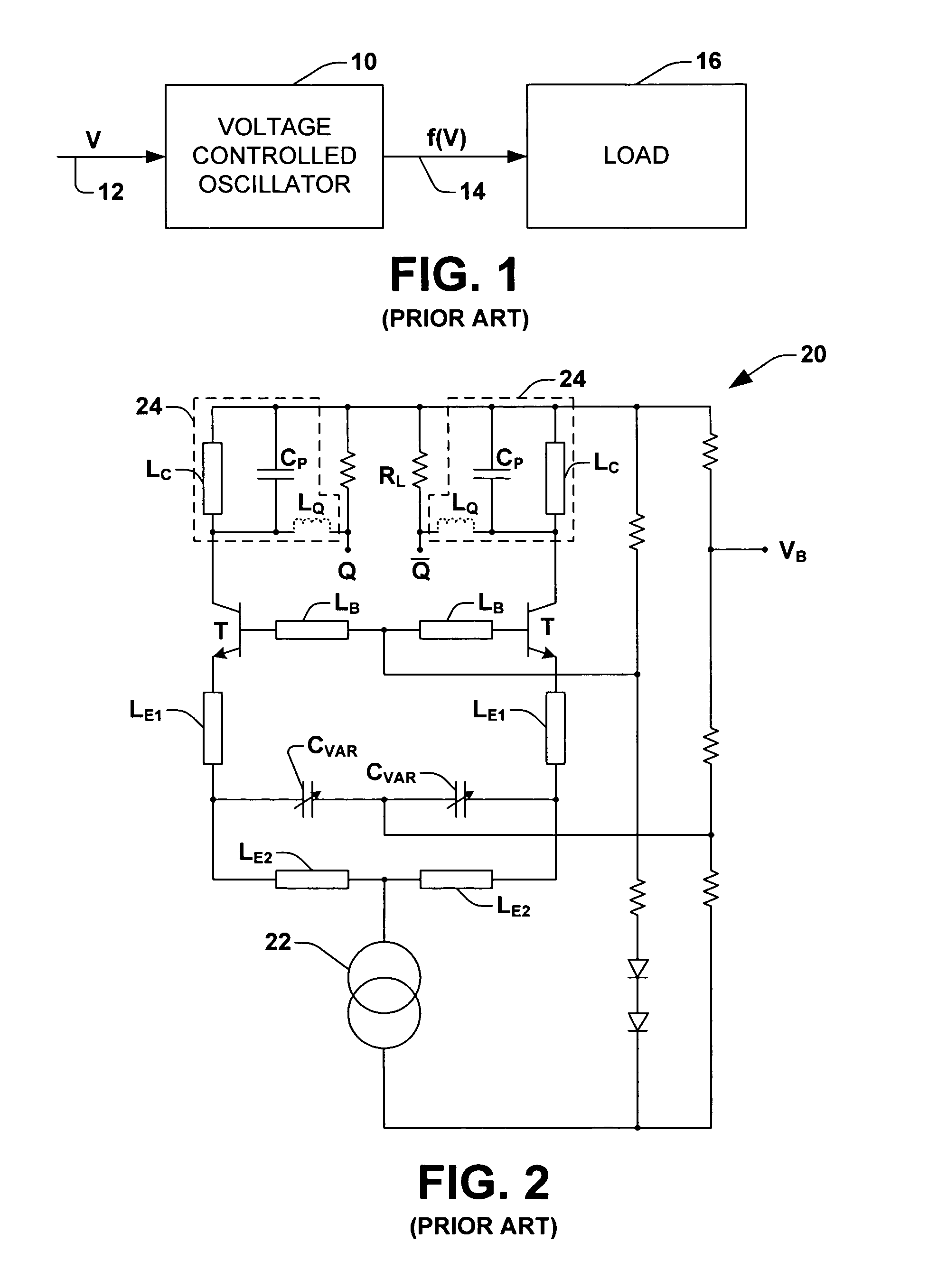 Voltage controlled oscillator (VCO) with output buffer