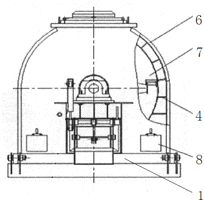 Concrete mixer truck thermal insulation device