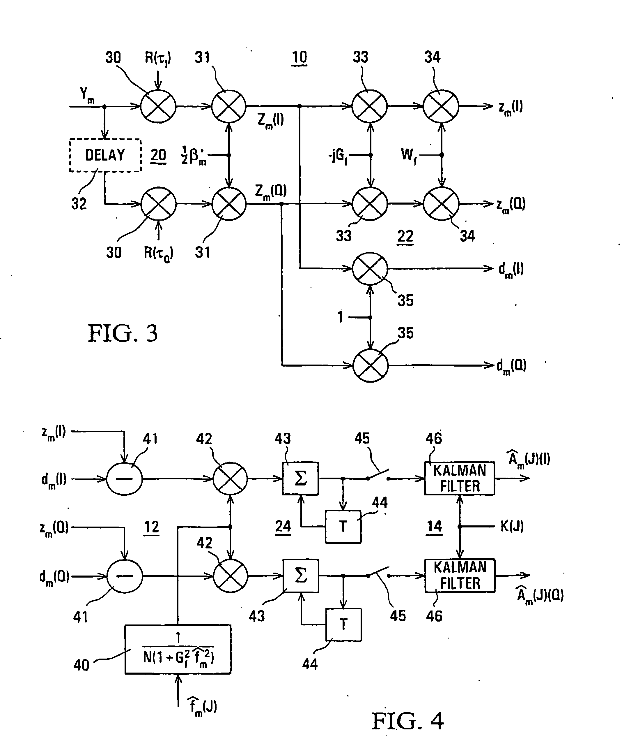 Channel estimation in cdma communications systems using both lower power pilot channel and higher power date channel