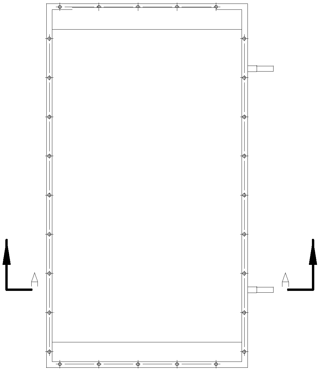 A dyeing and water squeezing integrated device for cloth printing and dyeing