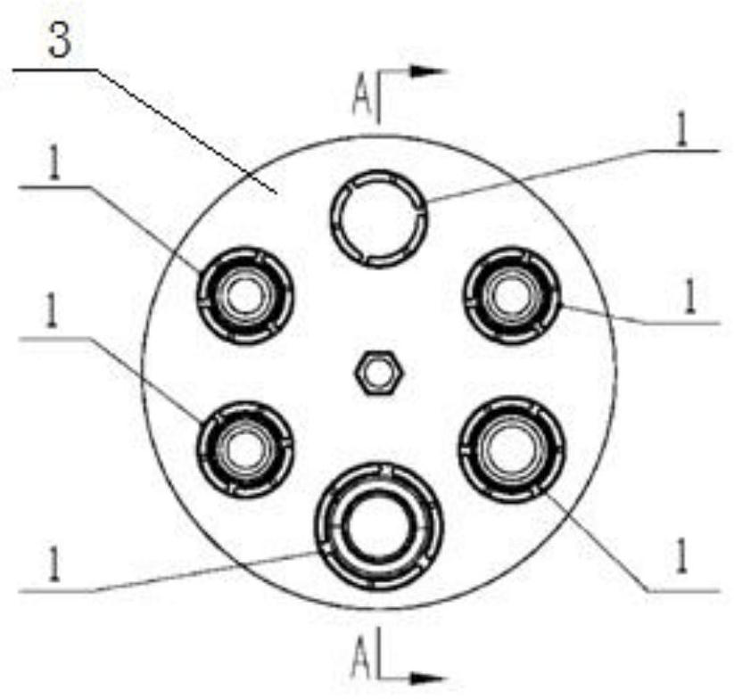 A shock wave physiotherapy head automatic replacement system and shock wave physiotherapy apparatus