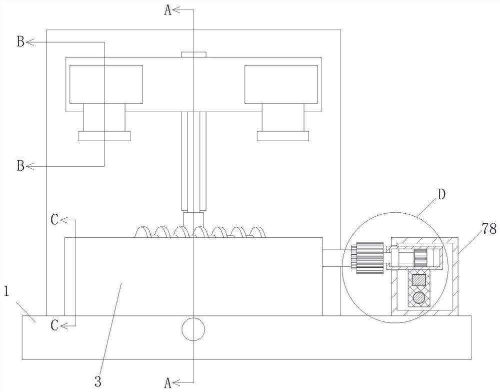 Double-screw refrigeration compressor production performance testing system and method