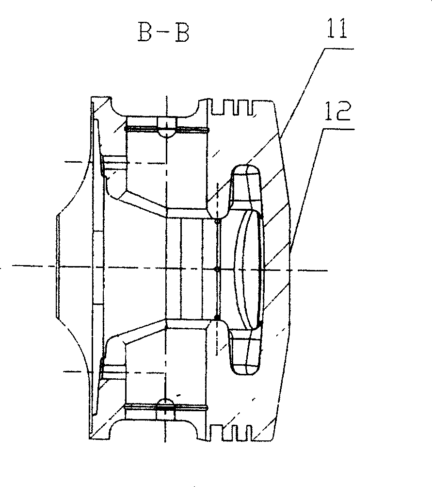 Spherical motorcycle engine combustion chamber