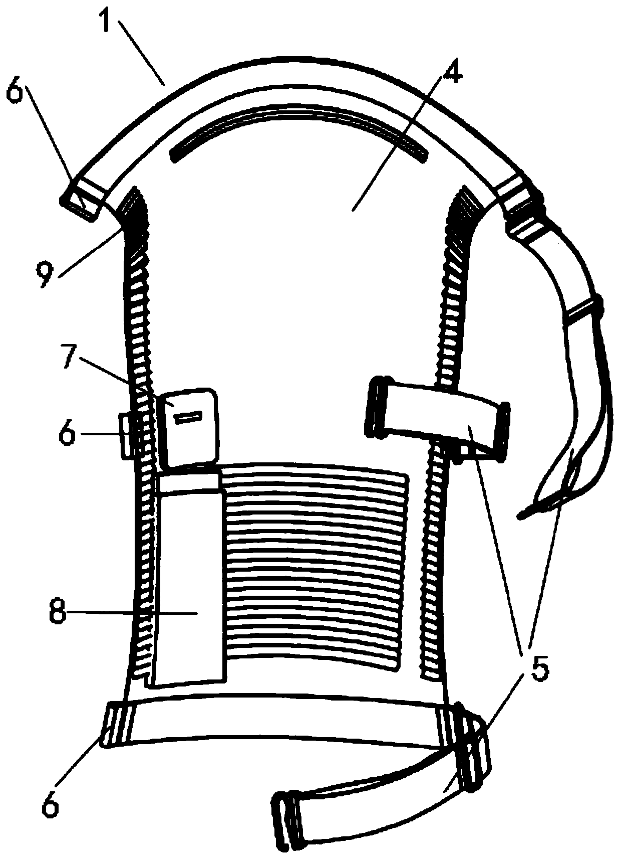 Graphene kneecap