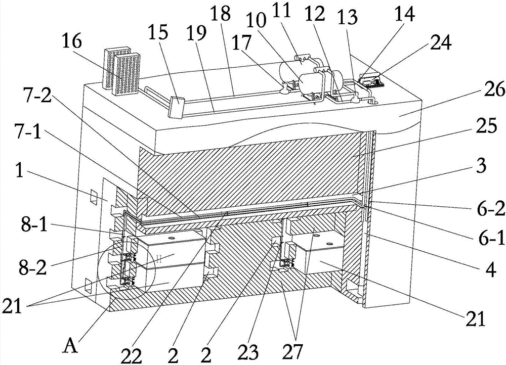 Ore deposit and subterranean heat collaborative exploitation and adjacent stope collaborative cooling method and system