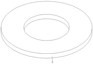 Detecting device for infiltration performance of earth pillar