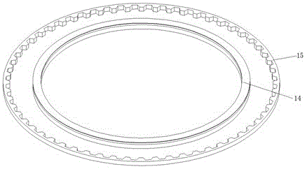 Detecting device for infiltration performance of earth pillar