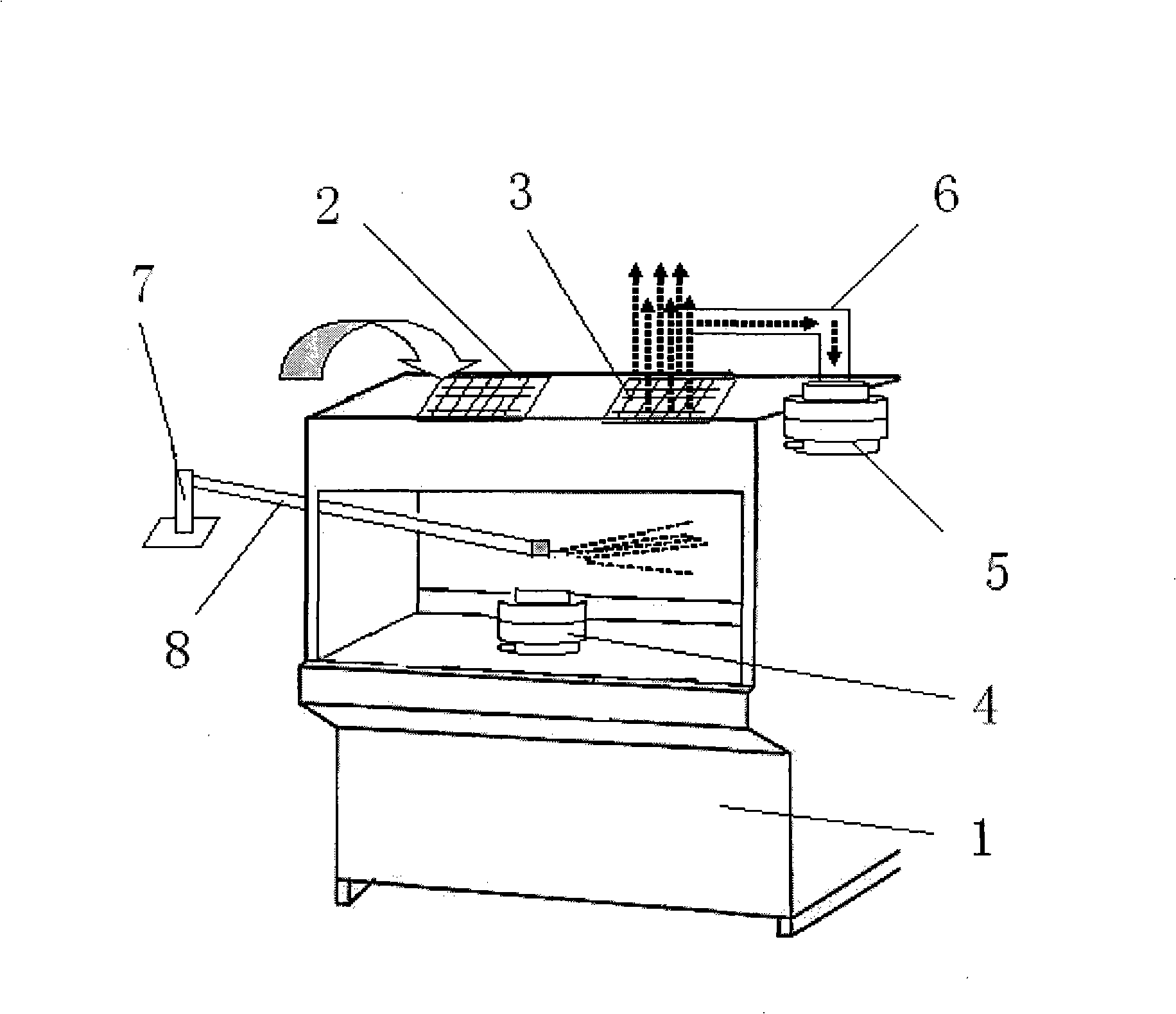 Highly effective particle filter biological detection method and isolation device detection system