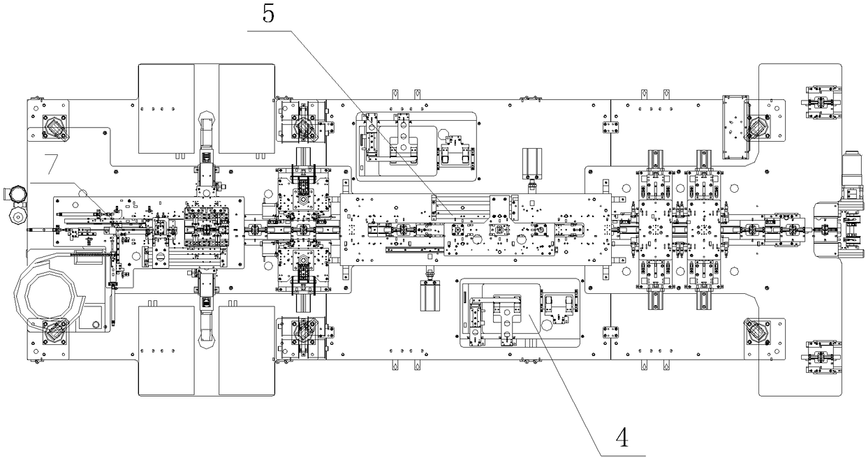 Automatic welding equipment of USB wire