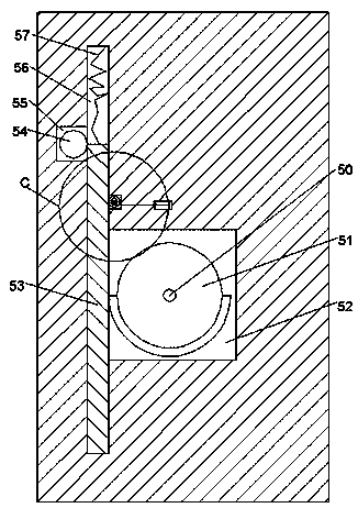 Water removal and blocking preventing waste crushing equipment