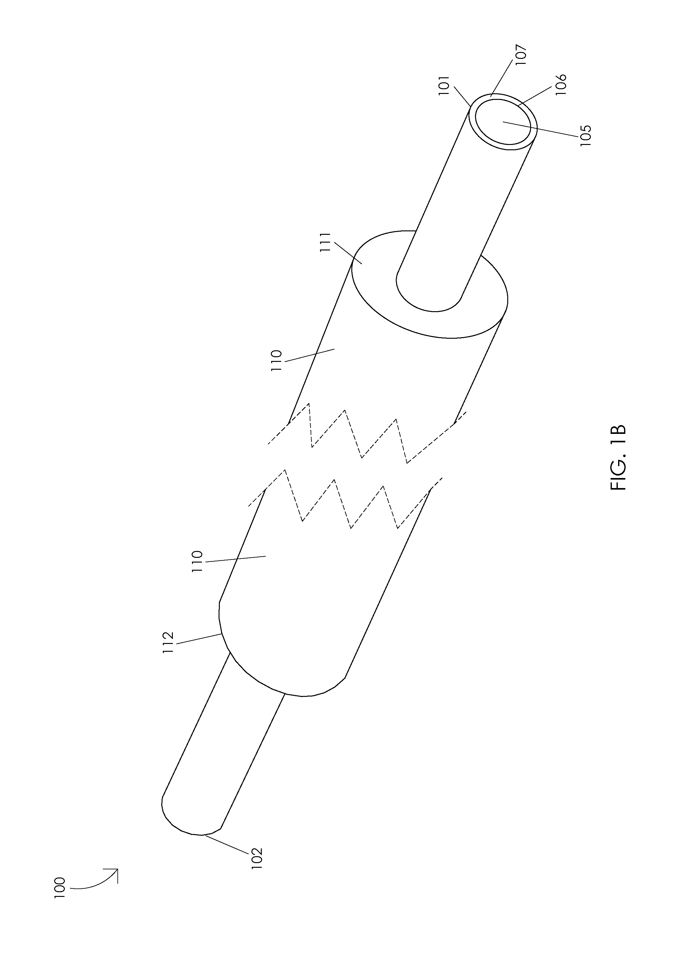 Laser probe with a replaceable optic fiber