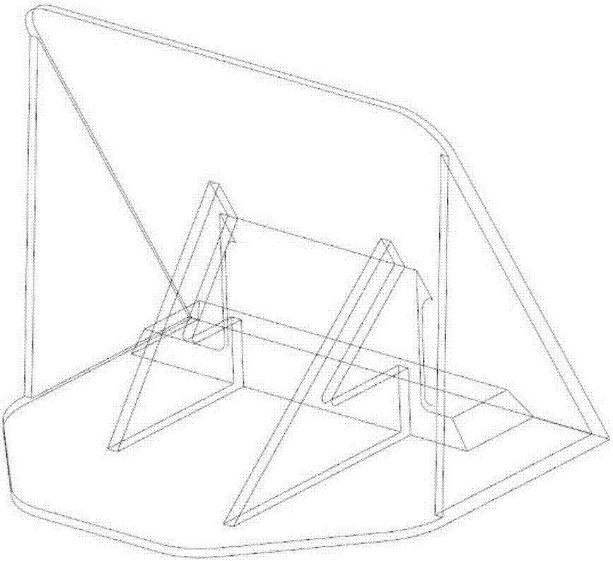 Additive manufacturing method for parts with thin wall structure based on SLM process