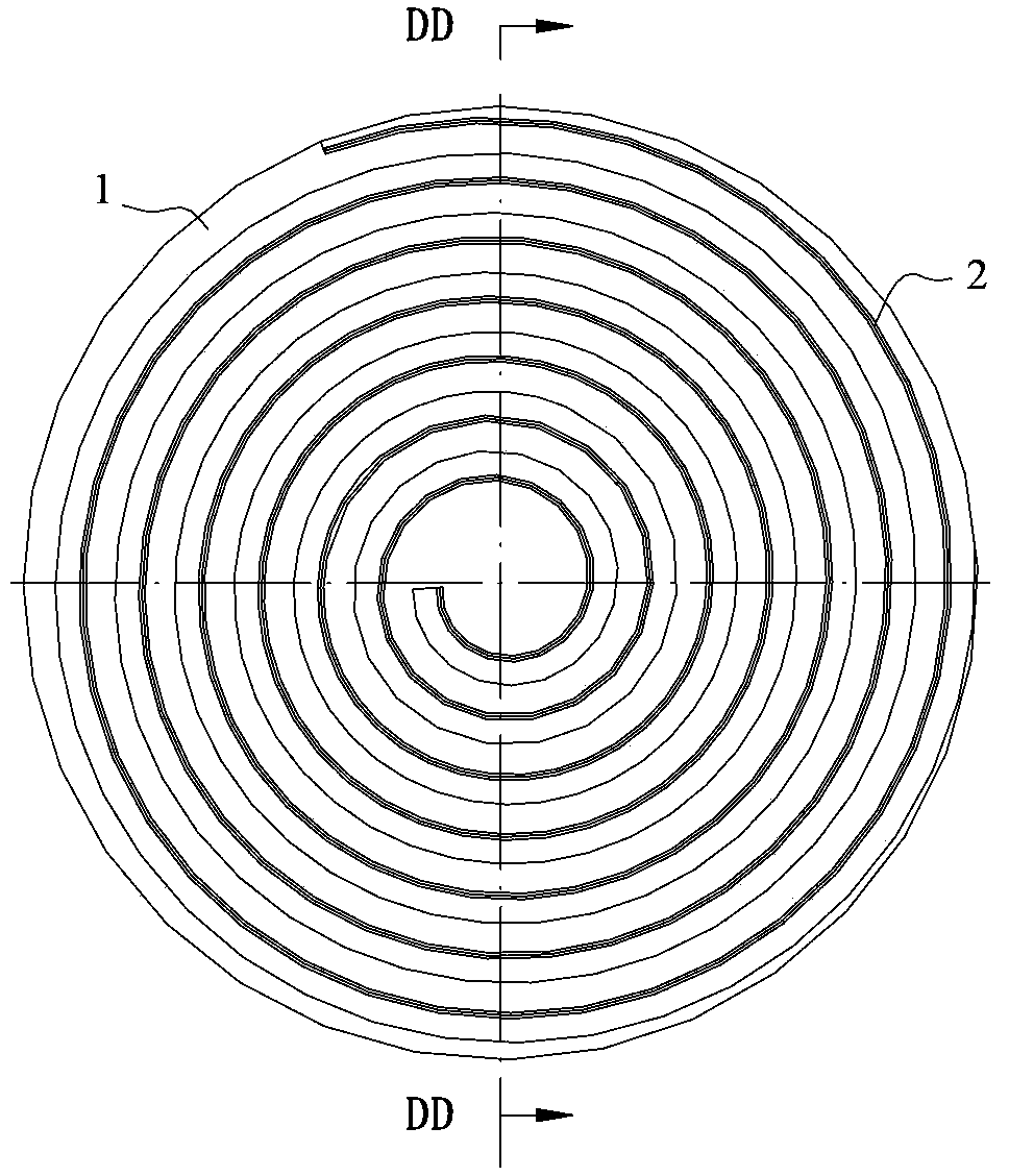 Radiator for LED lamp and method for producing radiator for LED lamp