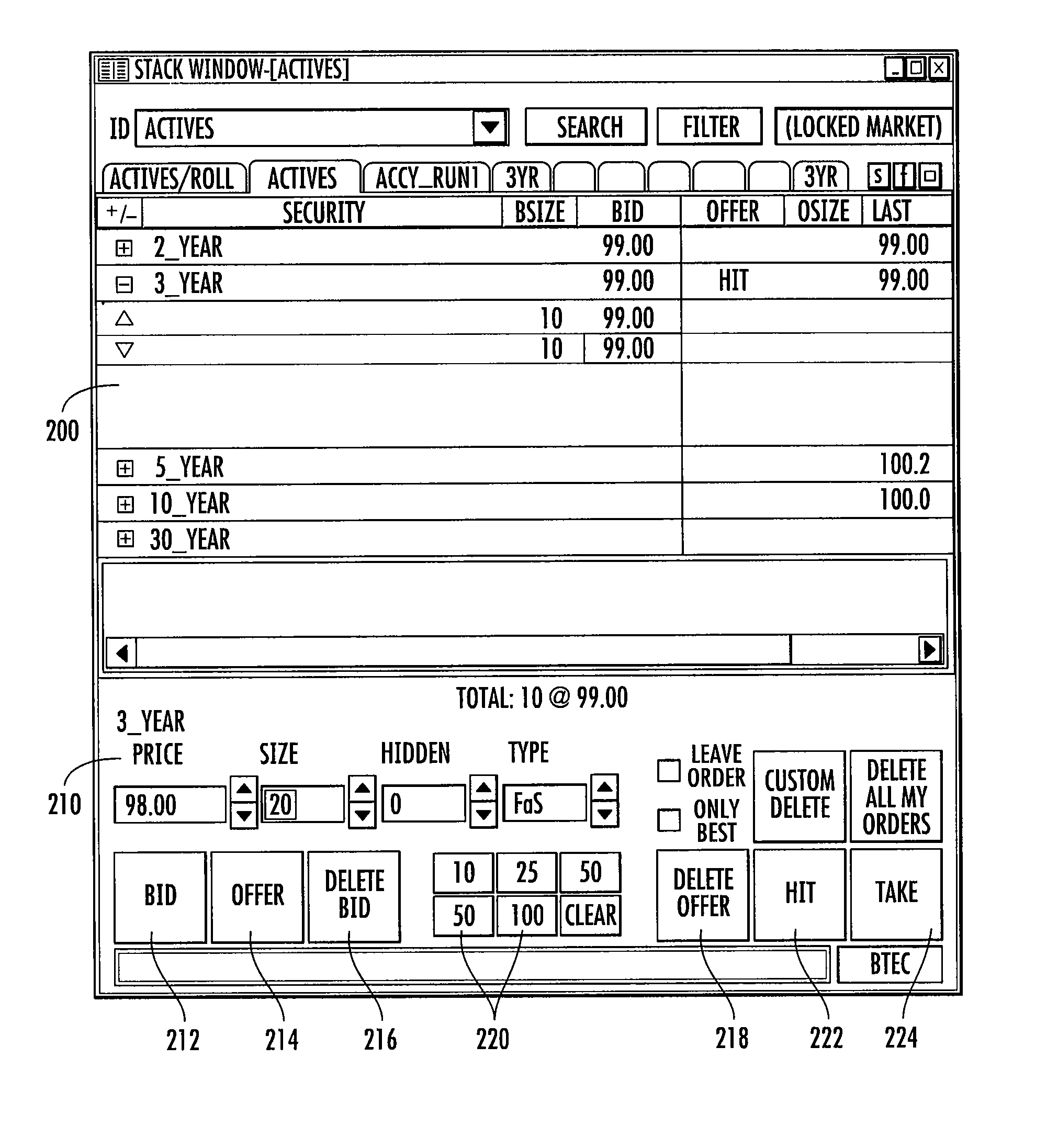 System and method for providing workup trading