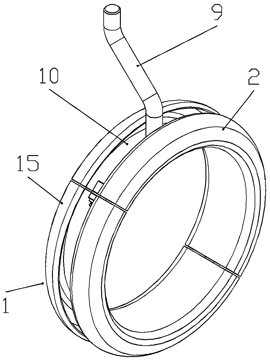 Voltage transformer and shielding case thereof