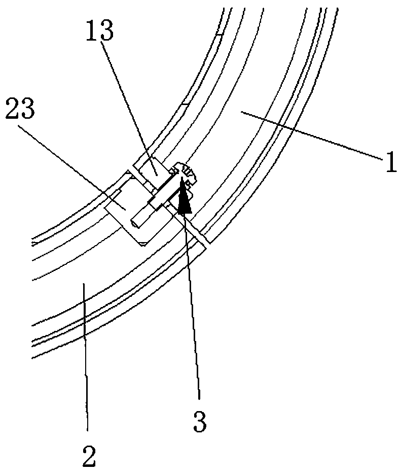 Voltage transformer and shielding case thereof