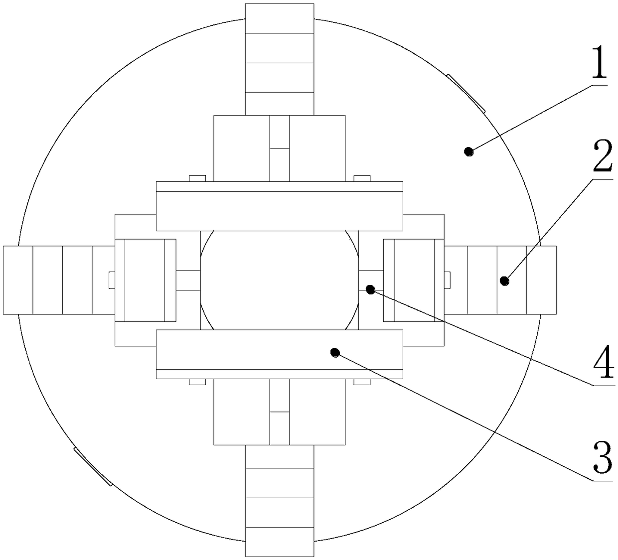 Tool used for clamping irregular workpieces