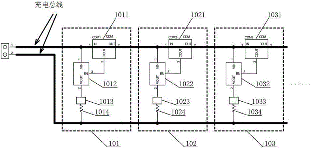 Charging method for multiple charging devices, charging device and mobile device