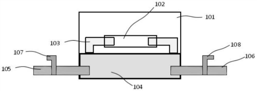 Mild discharge preparation method and device of fluorinated graphene