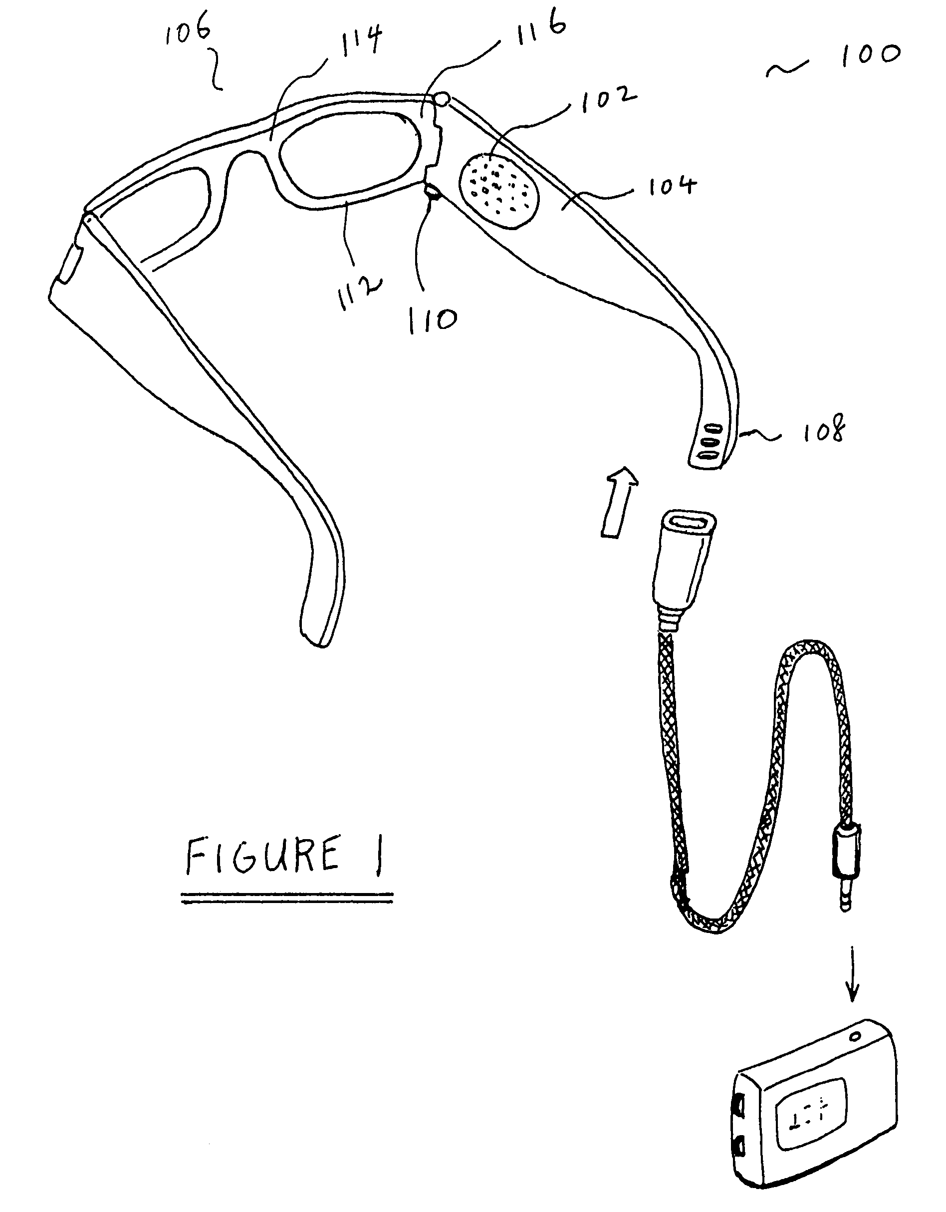 Eyeglasses with electrical components