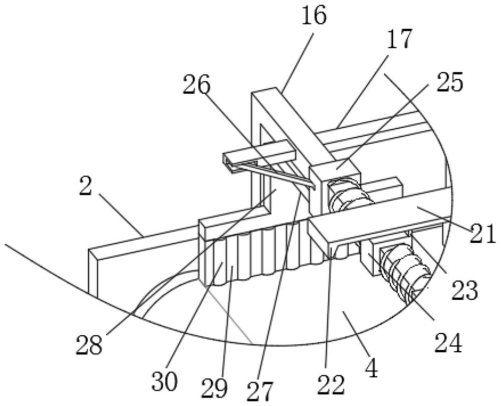 Glass powder spraying device for automobile laminated glass production