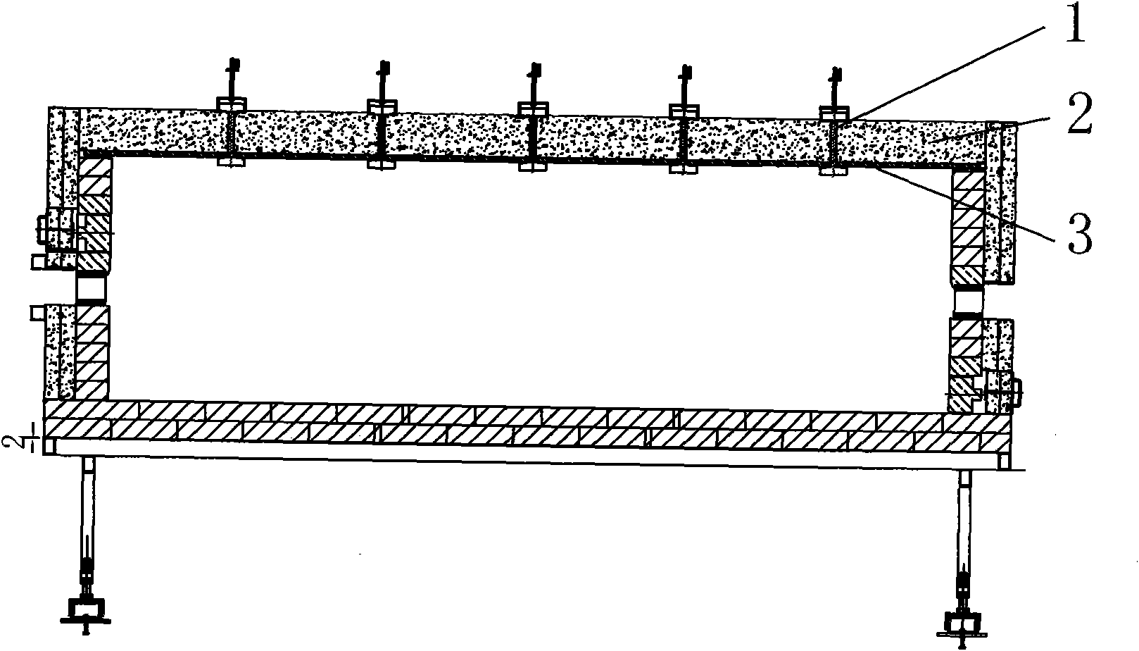 Energy-saving glazing roller kiln for producing interior wall bricks