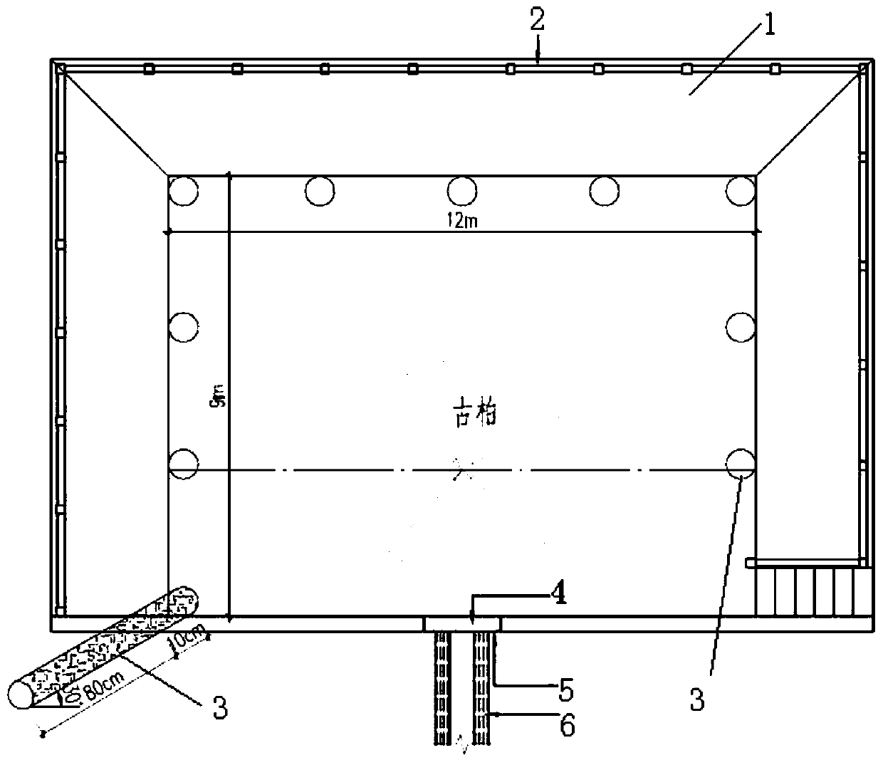 Ecological environment restoration method of endangered ancient China savin, and suited fertilizing irrigation tools as well as rejuvenating and rooting mixture used in ecological environment restoration method of endangered ancient China savin