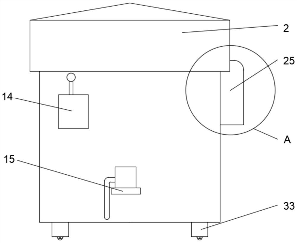 Power distribution space fire and flood prevention device based on Internet of things