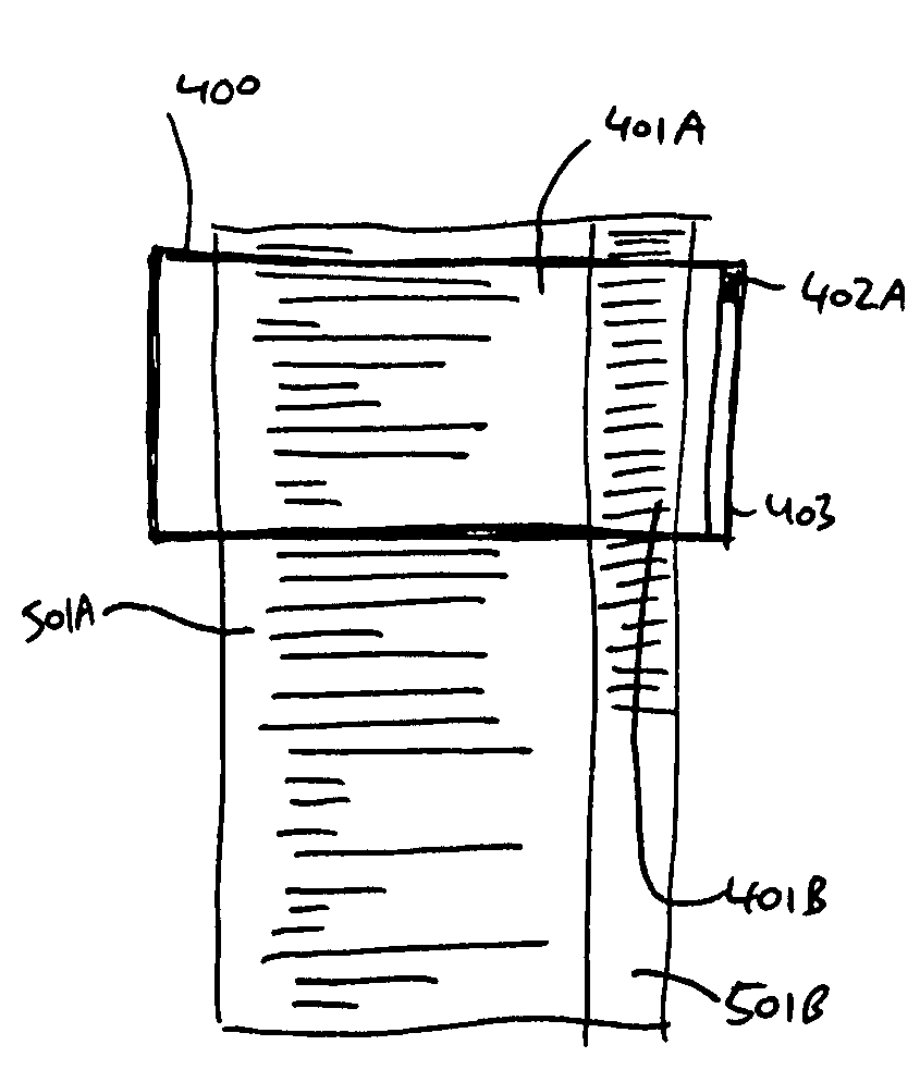 Multiple-panel scrolling