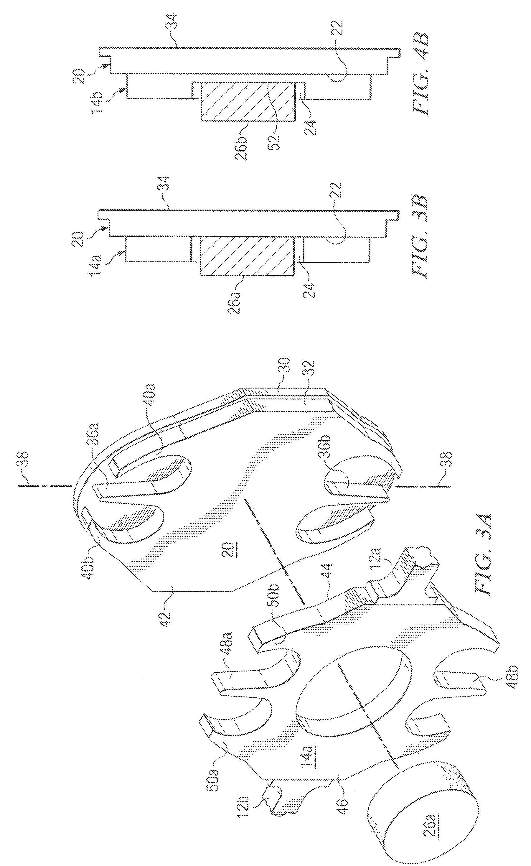 Multilayer torsional hinged mirror with a recessed drive/sensing permanent magnet