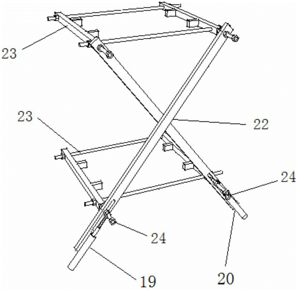 Planar frame joint loading and joint region shear deformation measuring device