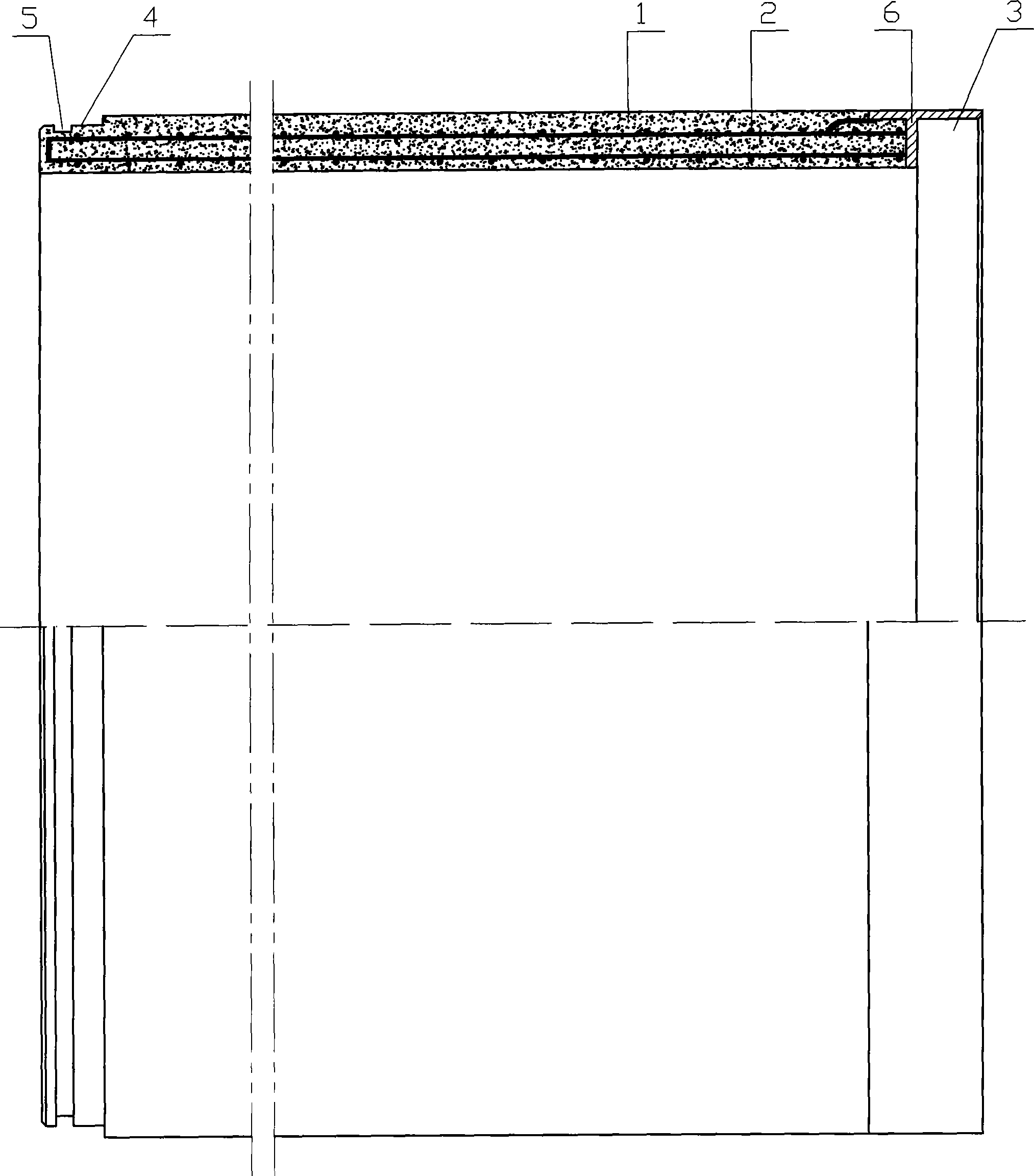 Reinforced bar glass fiber resin concrete pipe and producing method thereof