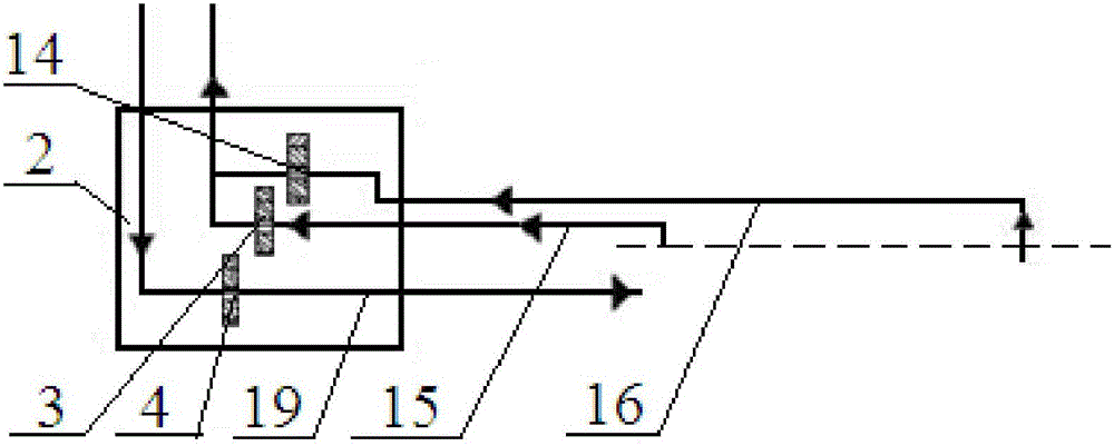 Parallel rotor pump, liquid extraction method and engine dry oil sump lubrication system