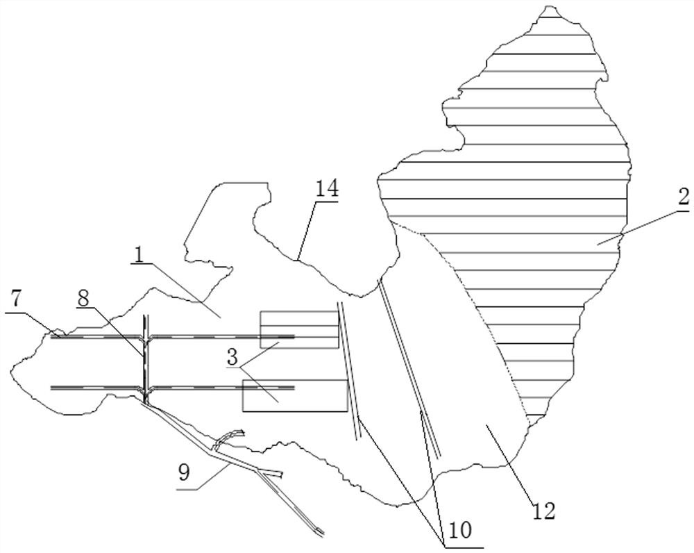 A tailings dry mining method based on groundwater drainage in a valley-type tailings pond