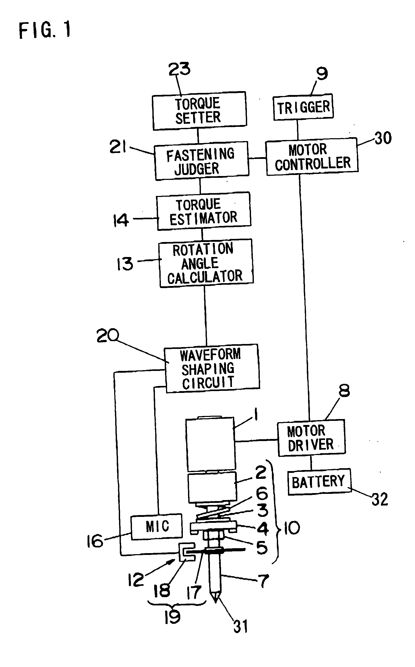 Power fastening tool