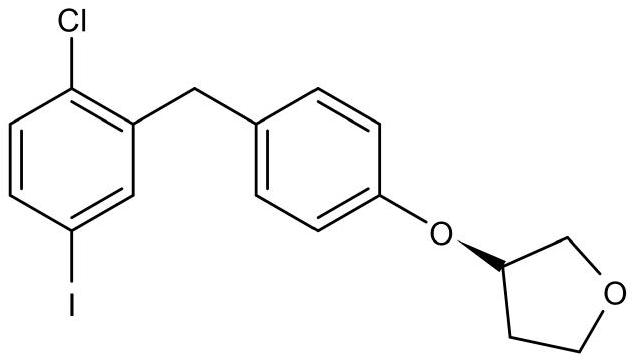 Synthetic method of empagliflozin intermediate