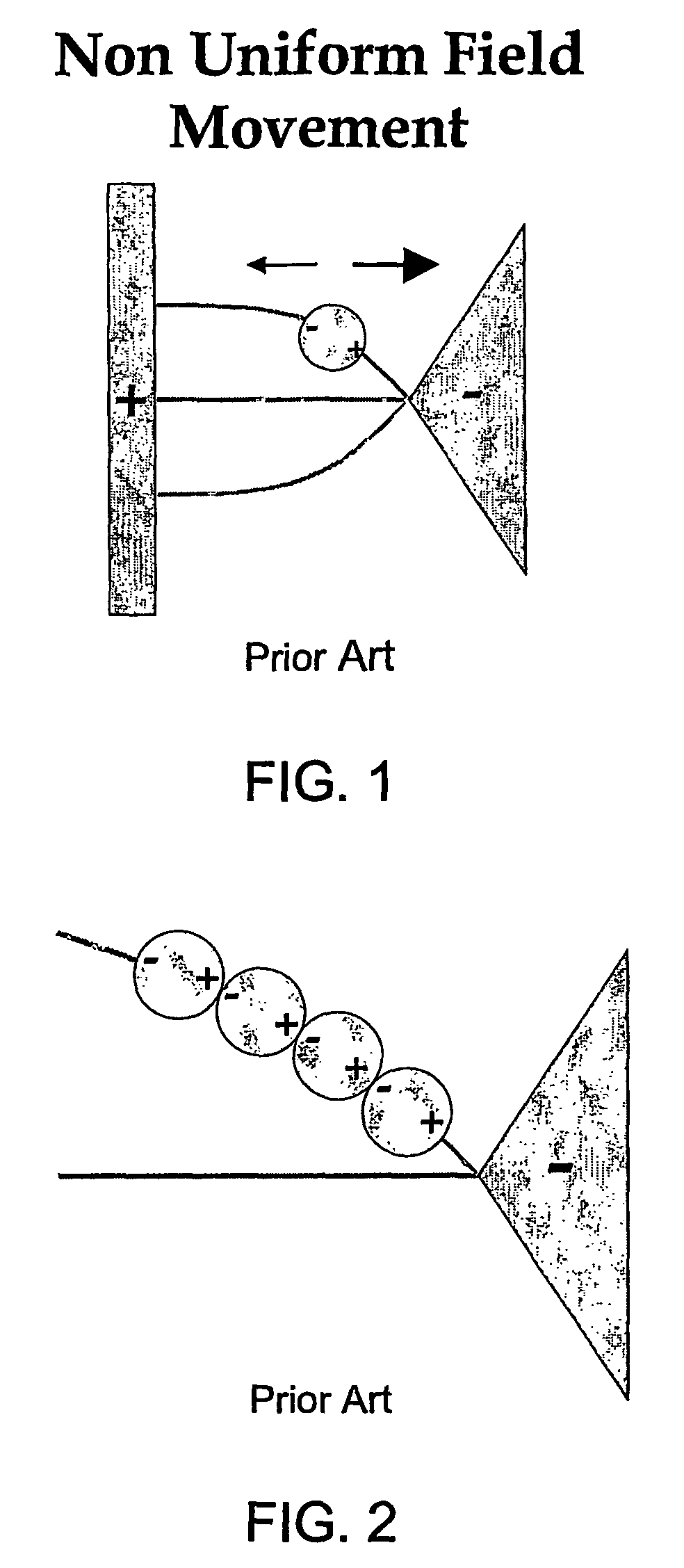 Non-uniform electric field chamber for cell fusion