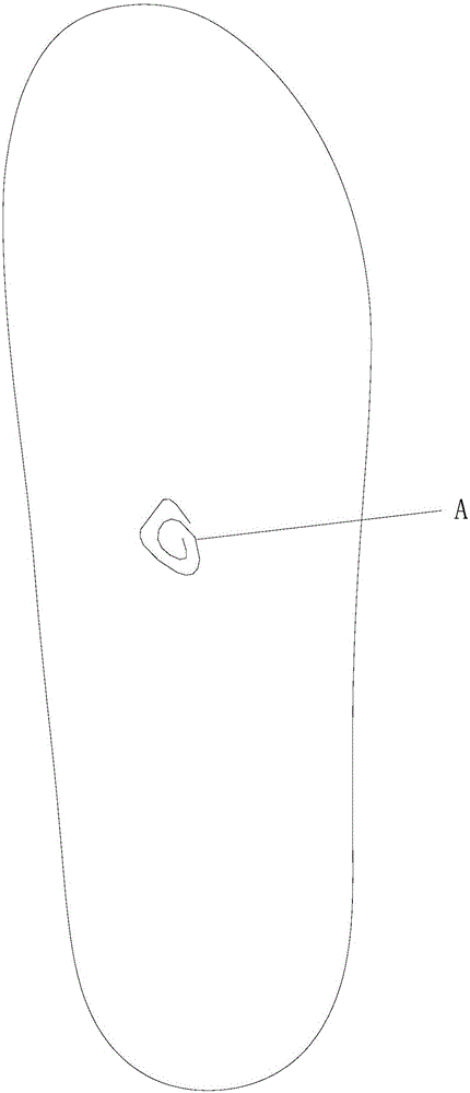 Foot movement posture judging device and method