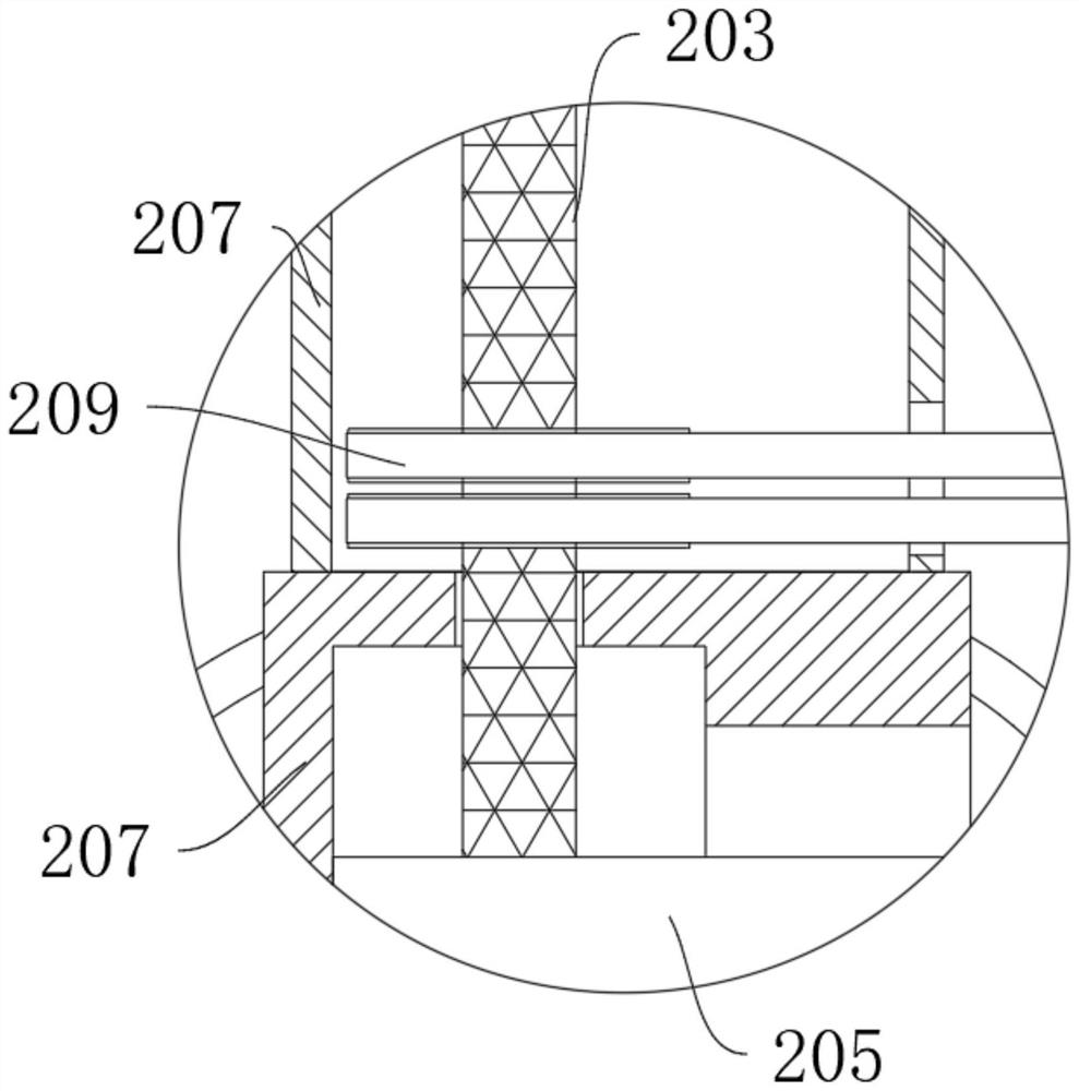 Coating device for water pump production line and coating method thereof