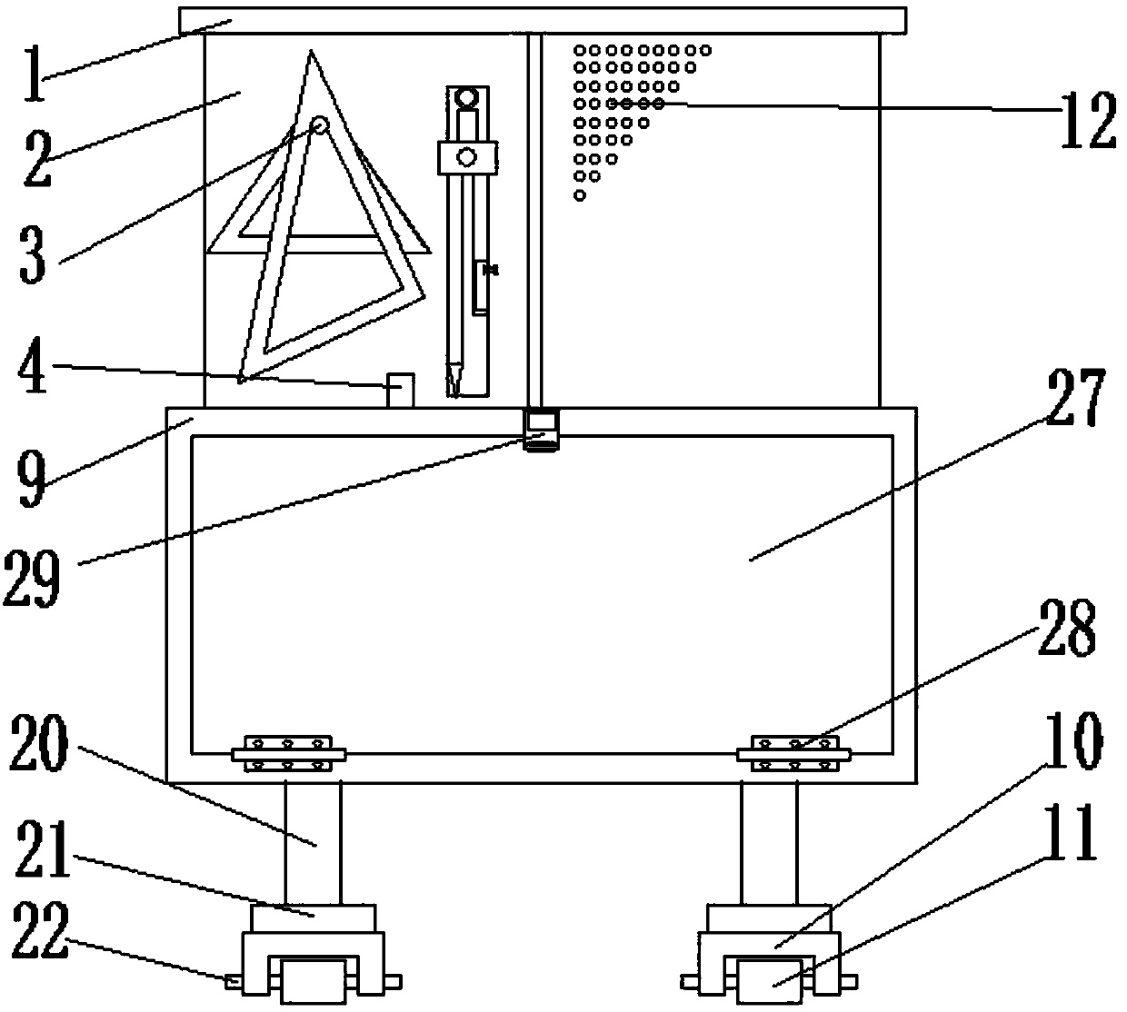 High school mathematics combined teaching aid