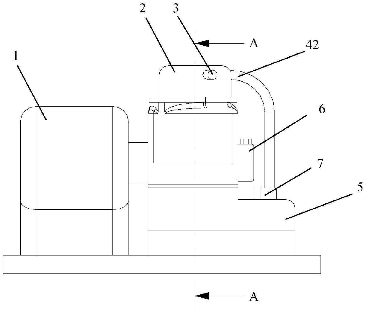 High pressure oil output device and control method thereof