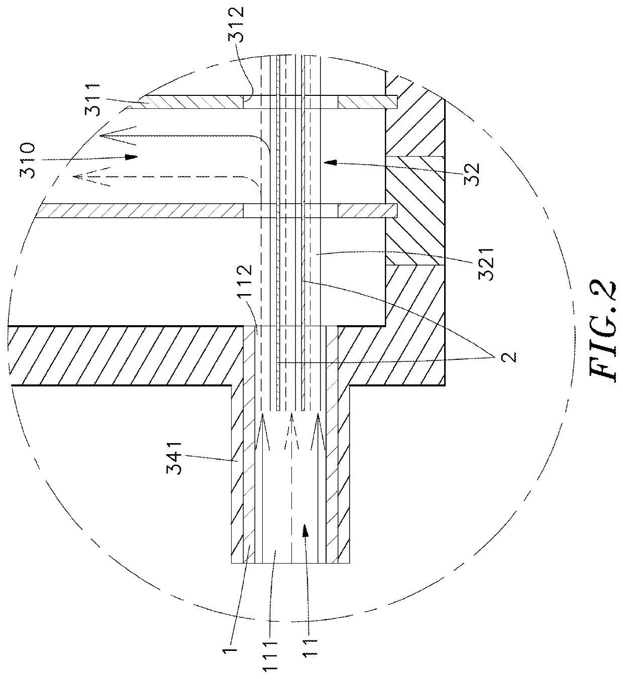 Inlet distributor for plate heat exchanger