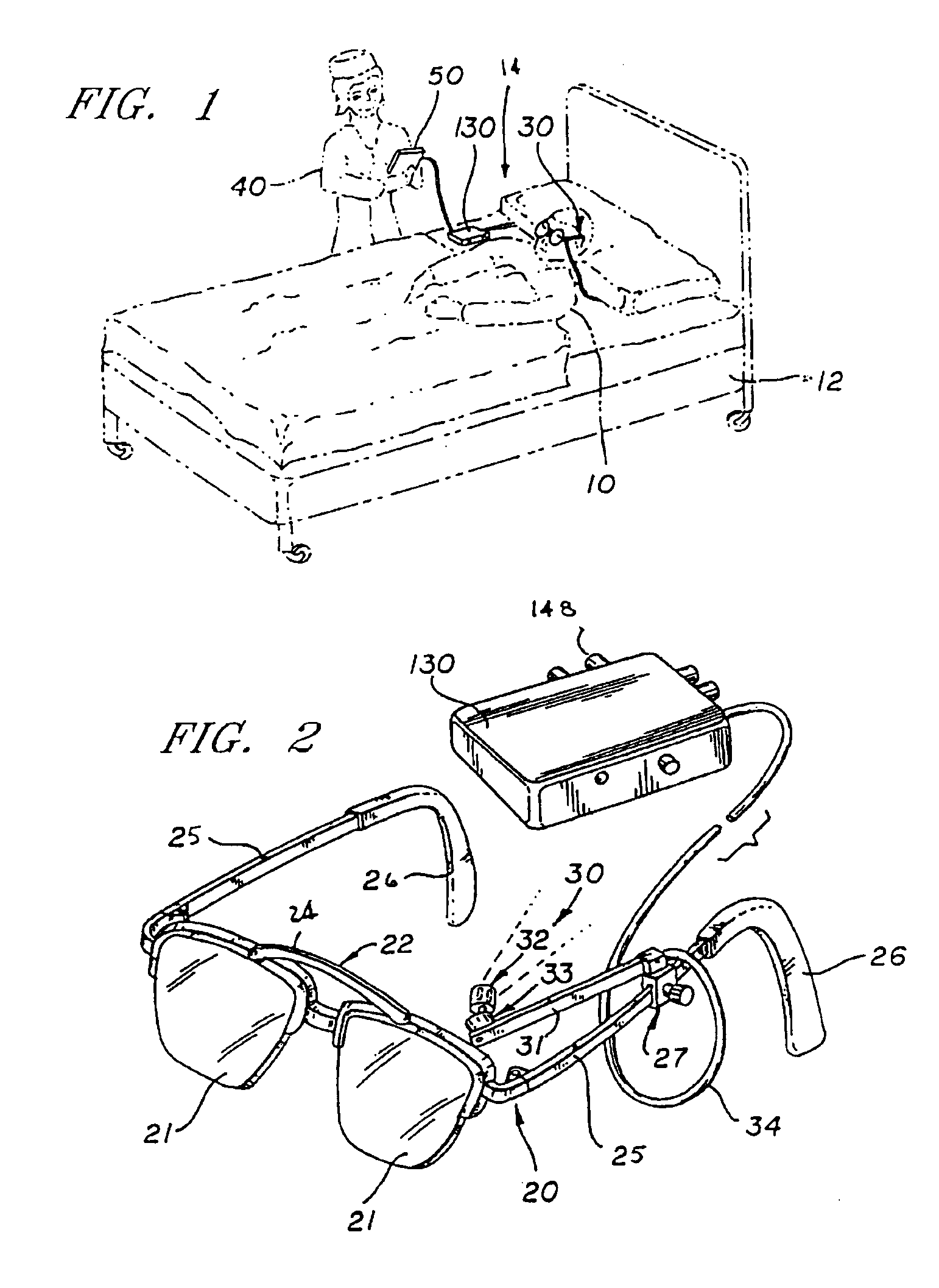 System and method for monitoring eye movement