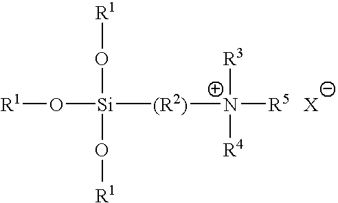 Therapeutic composition containing an organosilane quaternary compound and hydrogen peroxide for treating skin disorders and methods of using